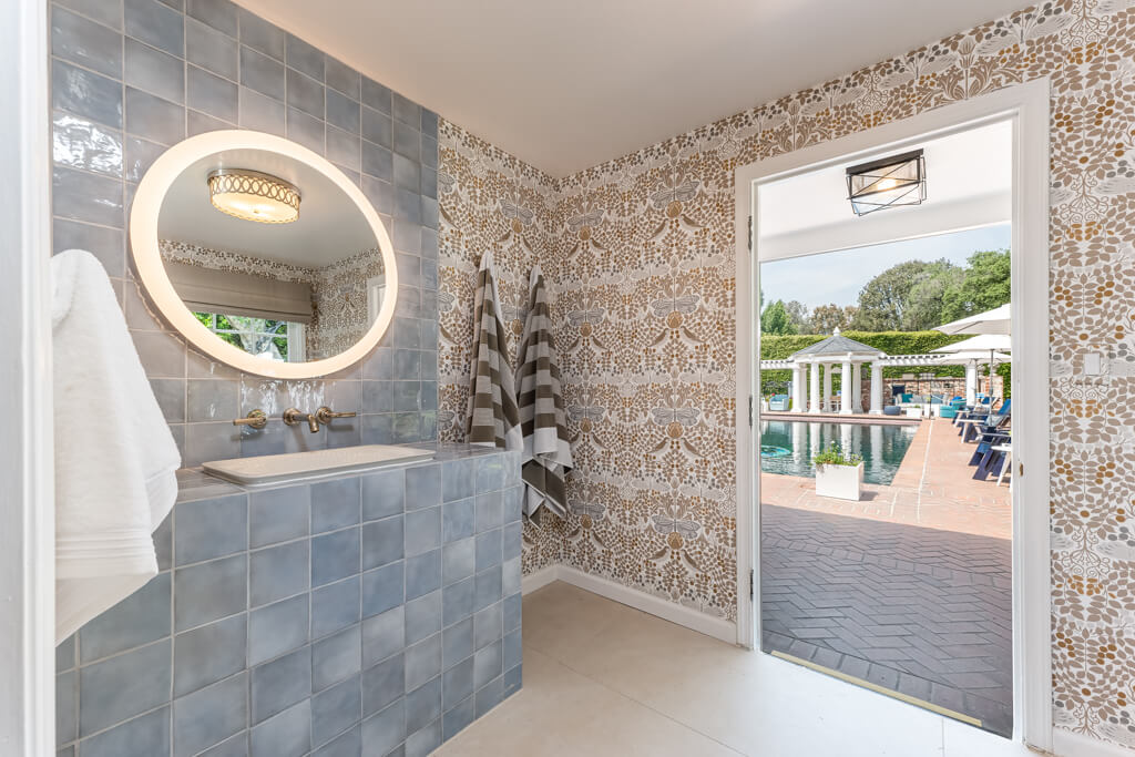 Pasadena Showcase House 2023 Male built in vanity