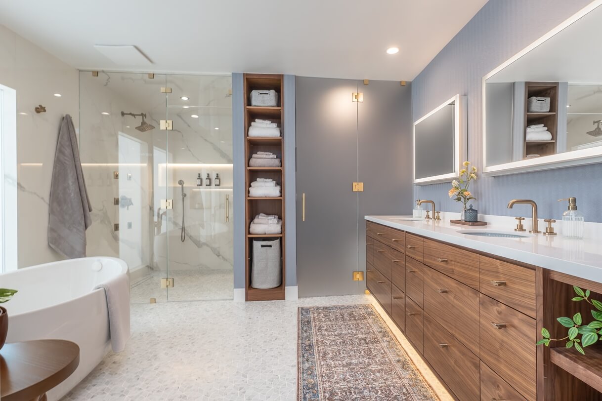 Primary bathroom remodel After
