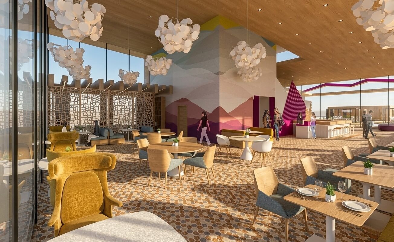 Noem Moxy restaurant